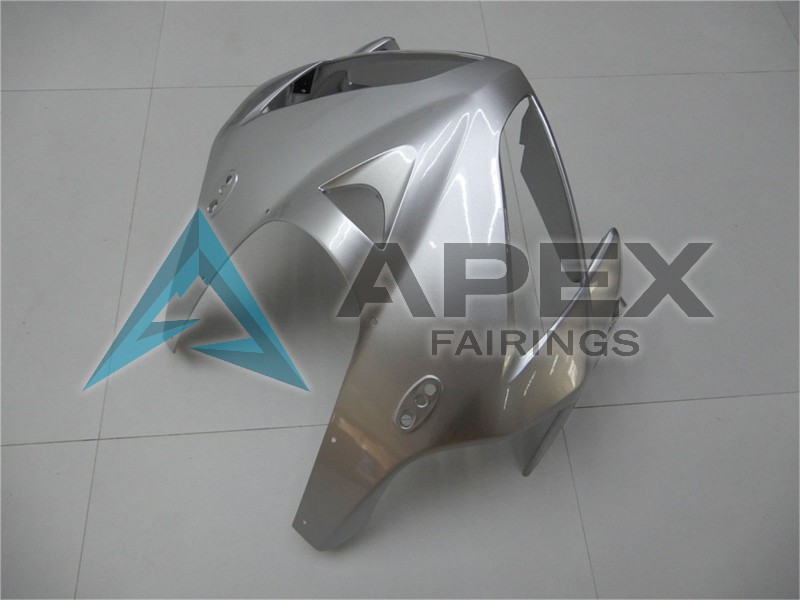 Silver Black - Honda CBR600RR (2005-2006) ABS Fairings | Apex Fairings — view 4