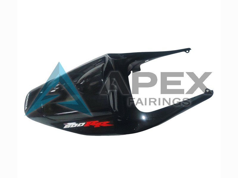 Silver Black - Honda CBR600RR (2005-2006) ABS Fairings | Apex Fairings — view 3