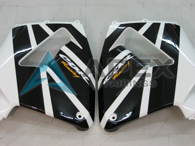 Black White Racing - Honda CBR600RR (2005-2006) ABS Fairings | Apex Fairings — view 2
