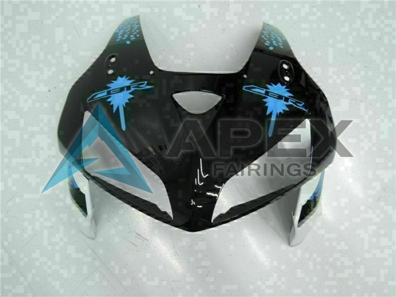 White Black Green - Honda CBR600RR (2005-2006) ABS Fairings | Apex Fairings — view 3
