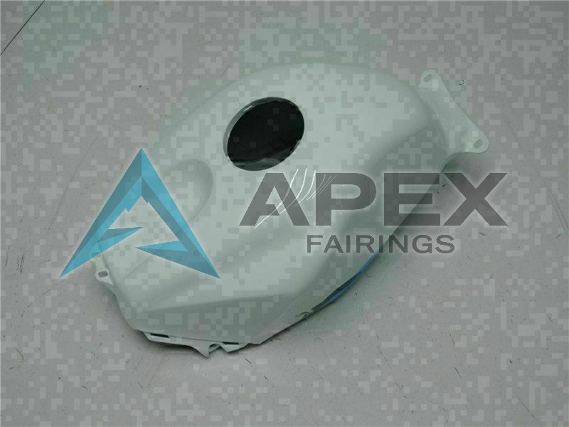 White Black Green - Honda CBR600RR (2005-2006) ABS Fairings | Apex Fairings — view 4