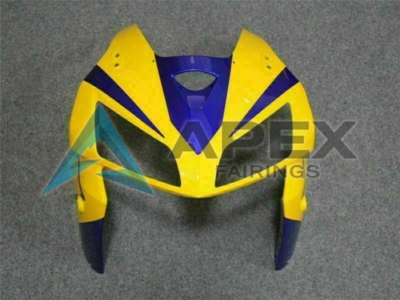 Yellow Blue - Honda CBR600RR (2005-2006) ABS Fairings | Apex Fairings — view 4