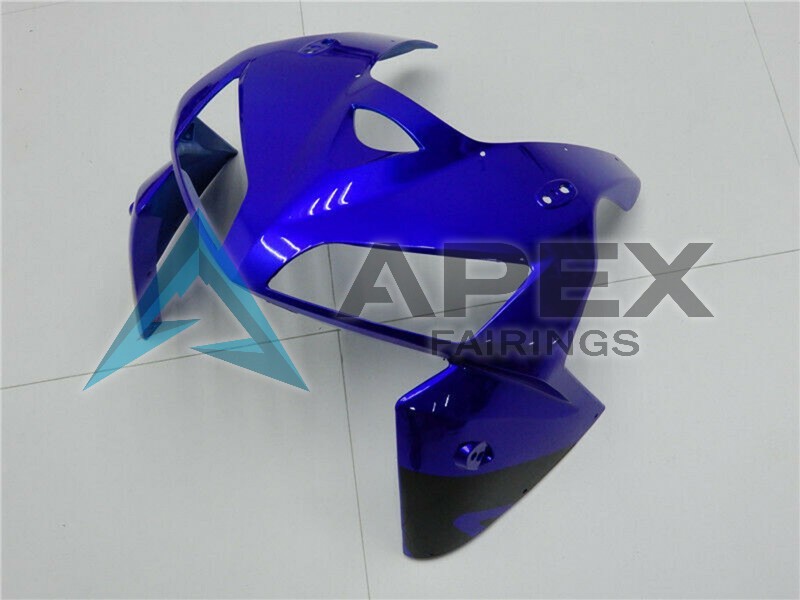 Blue Black - Honda CBR600RR (2005-2006) ABS Fairings | Apex Fairings — view 3