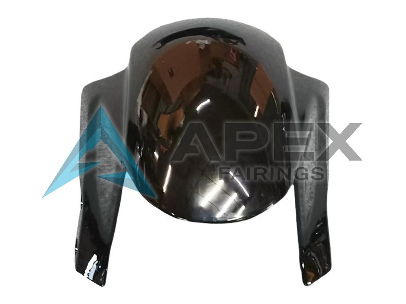 Glossy Black - Honda CBR600RR (2005-2006) ABS Fairings | Apex Fairings — view 4