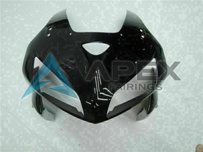 Glossy Black Silver - Honda CBR600RR (2005-2006) ABS Fairings | Apex Fairings — view 4