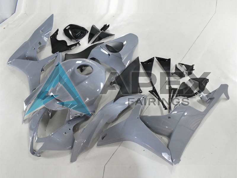 Nardo Grey - Honda CBR600RR (2007-2008) ABS Fairings | Apex Fairings — view 3