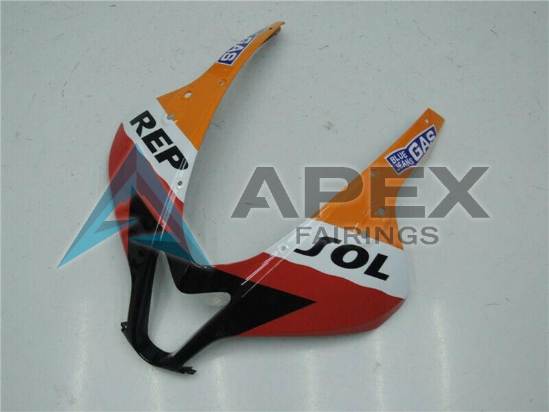 Orange White Red Glossy Black Repsol - Honda CBR600RR (2007-2008) ABS Fairings | Apex Fairings — view 4