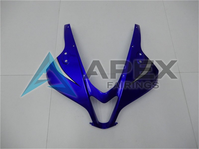 Silver Blue Glossy Black OEM Style - Honda CBR600RR (2007-2008) ABS Fairings | Apex Fairings — view 4