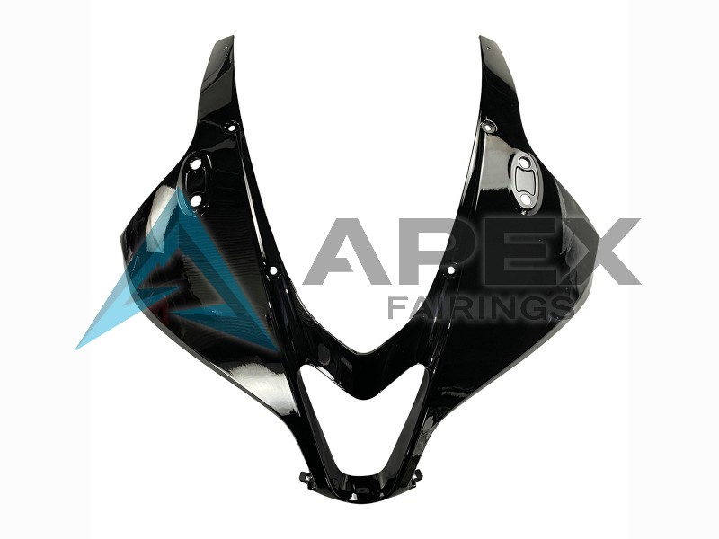 Silver Glossy Black  - Honda CBR600RR (2007-2008) ABS Fairings | Apex Fairings — view 4