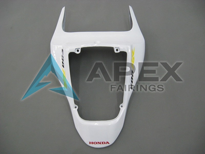 White Green Yellow Glossy Black Hannspree - Honda CBR600RR (2007-2008) ABS Fairings | Apex Fairings — view 3