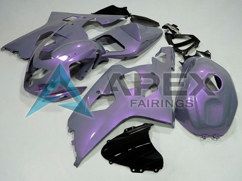 Chameleon Grey Dazz Pearl Purple - Honda CBR600RR (2007-2008) ABS Fairings | Apex Fairings — view 2
