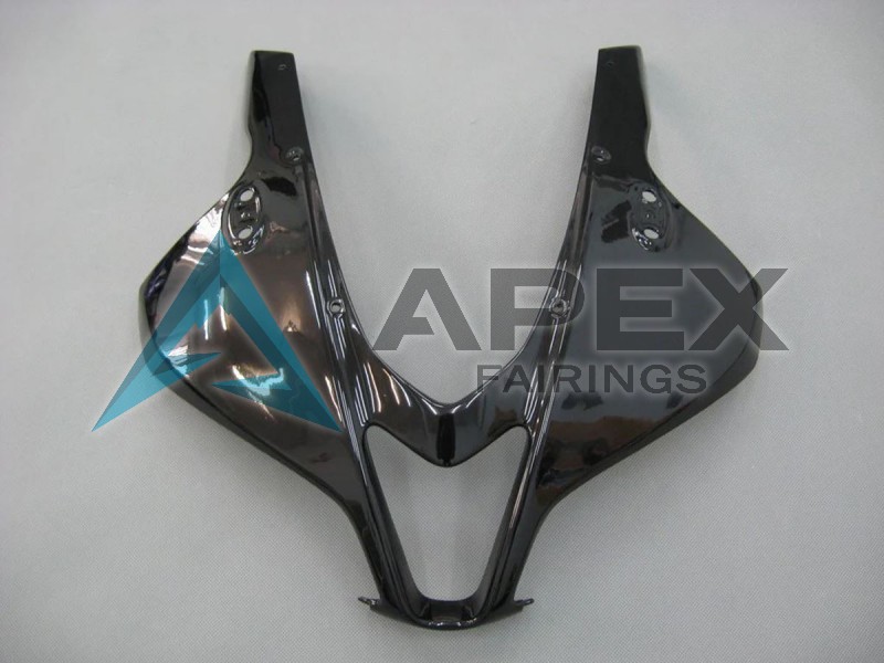 Grey Glossy Black with Decals - Honda CBR600RR (2007-2008) ABS Fairings | Apex Fairings — view 2