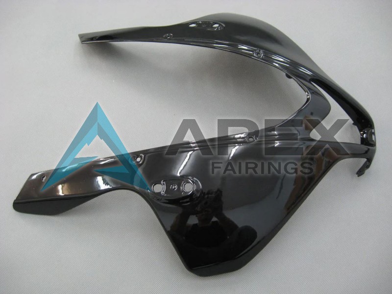 Grey Glossy Black with Decals - Honda CBR600RR (2007-2008) ABS Fairings | Apex Fairings — view 3