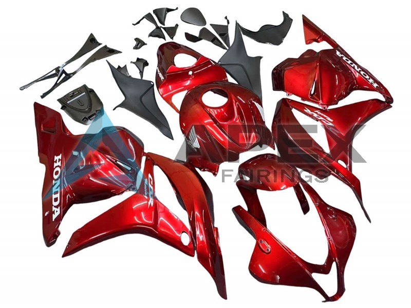 Red Racing - Honda CBR600RR (2009-2012) ABS Fairings | Apex Fairings — view 2
