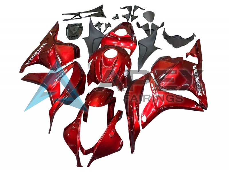 Red Racing - Honda CBR600RR (2009-2012) ABS Fairings | Apex Fairings — view 3