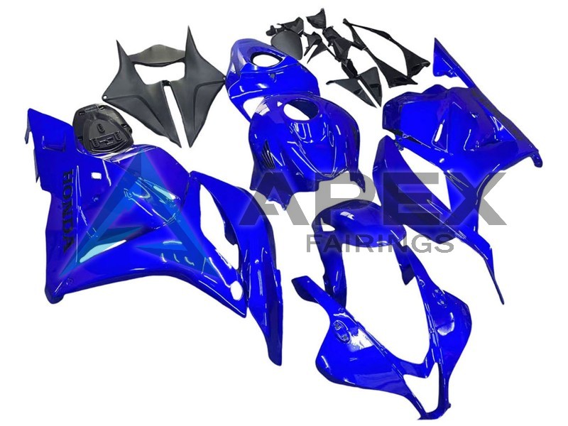 Blue - Honda CBR600RR (2009-2012) ABS Fairings | Apex Fairings — view 2