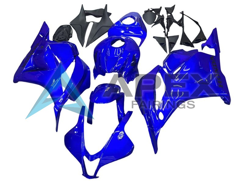 Blue - Honda CBR600RR (2009-2012) ABS Fairings | Apex Fairings — view 3