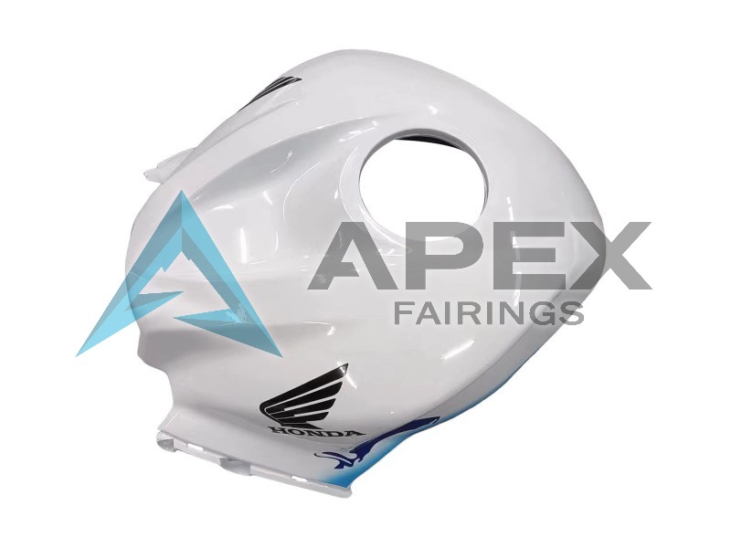 White Blue Glossy Black  - Honda CBR600RR (2009-2012) ABS Fairings | Apex Fairings — view 4