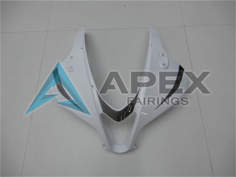 White Grey Matte Black - Honda CBR600RR (2009-2012) ABS Fairings | Apex Fairings — view 4