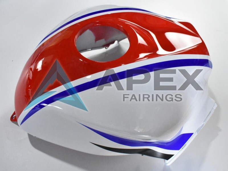 White Red Blue  - Honda CBR600RR (2009-2012) ABS Fairings | Apex Fairings — view 4