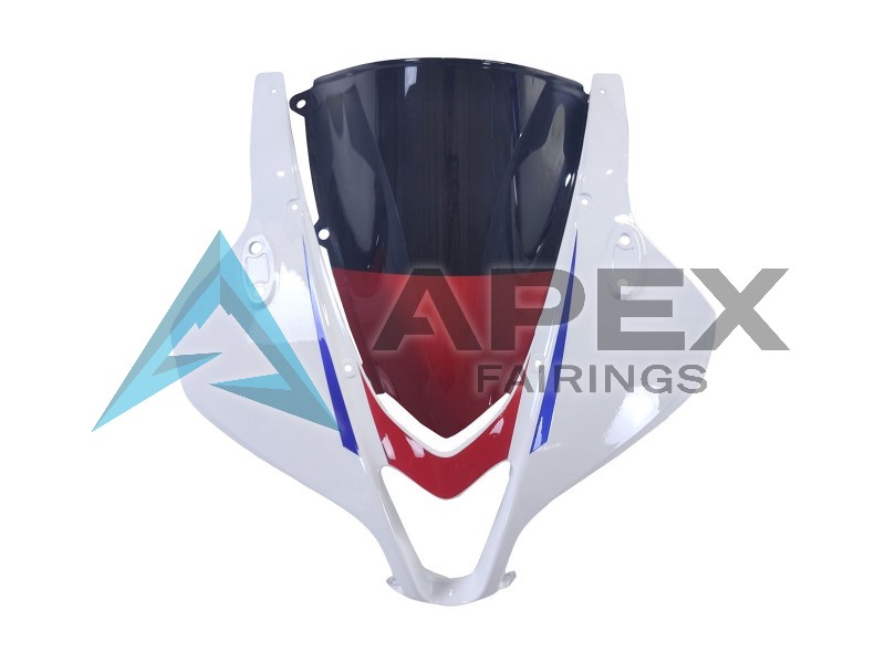 White Red Blue - Honda CBR600RR (2009-2012) ABS Fairings | Apex Fairings — view 4