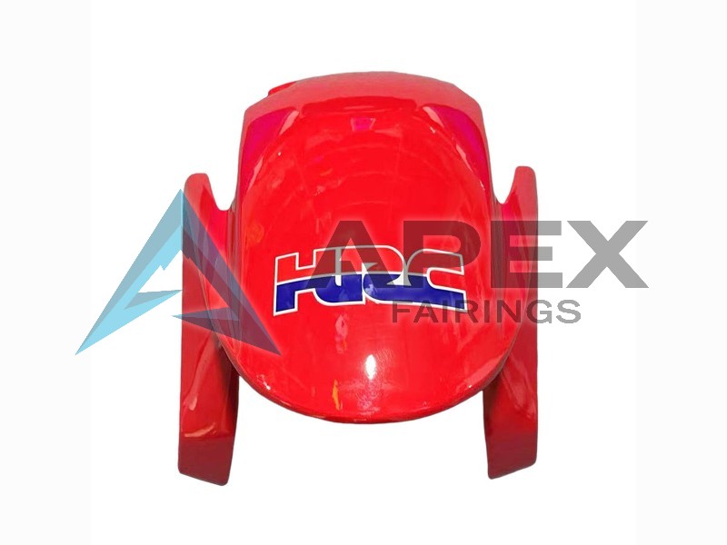 White Red Blue HRC - Honda CBR600RR (2009-2012) ABS Fairings | Apex Fairings — view 4