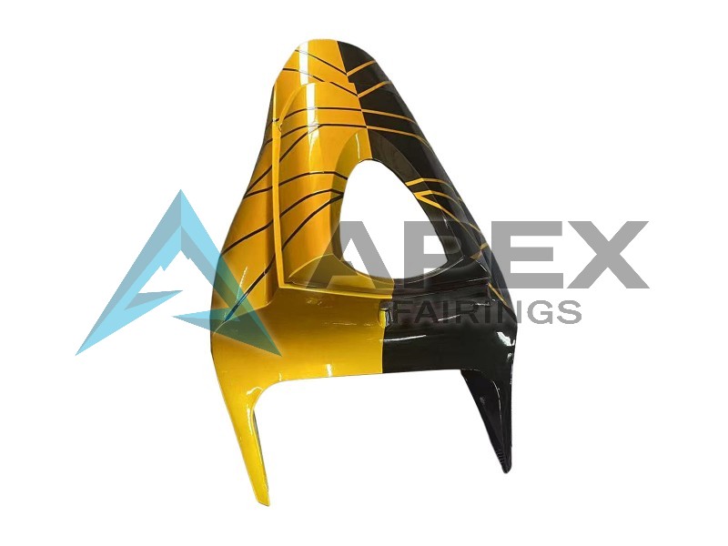 Glod Glossy Black - Honda CBR600RR (2009-2012) ABS Fairings | Apex Fairings — view 4