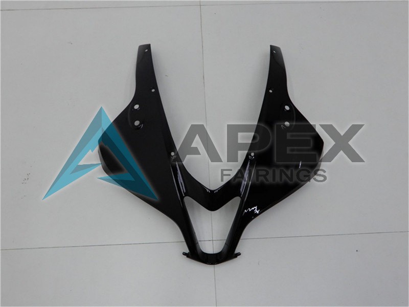 Glossy Black  - Honda CBR600RR (2009-2012) ABS Fairings | Apex Fairings — view 4