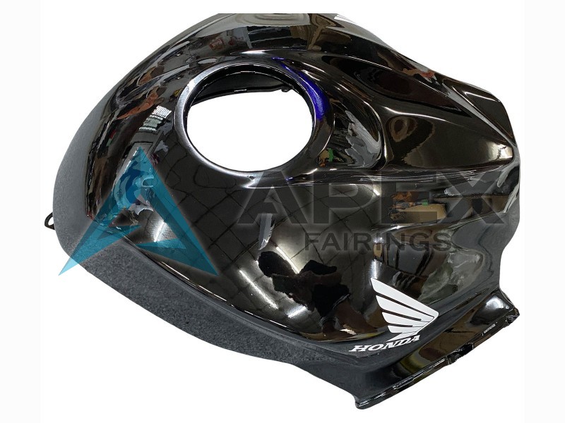 Glossy Black Matte Black - Honda CBR600RR (2009-2012) ABS Fairings | Apex Fairings — view 4