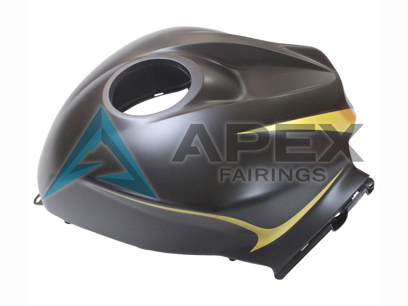 Matte Black Gold - Honda CBR600RR (2009-2012) ABS Fairings | Apex Fairings — view 4