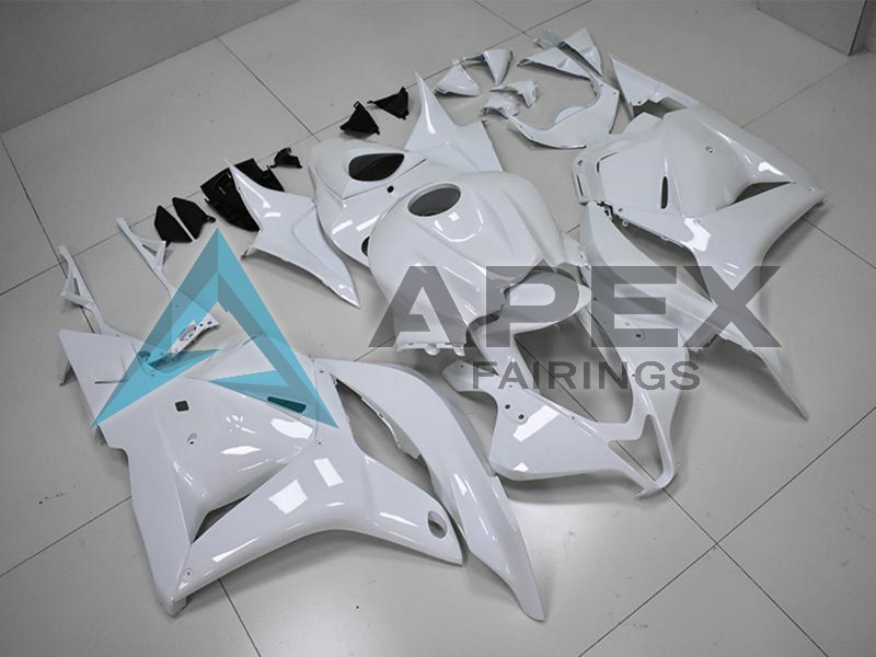 Pearl White - Honda CBR600RR (2009-2012) ABS Fairings | Apex Fairings — view 2