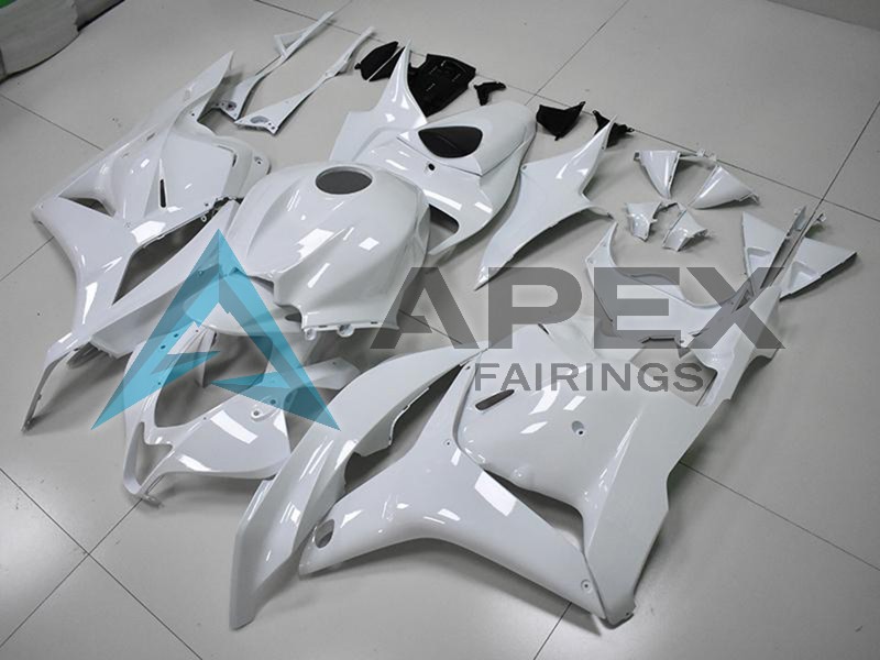Pearl White - Honda CBR600RR (2009-2012) ABS Fairings | Apex Fairings — view 3