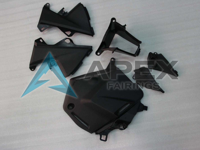 White Red Dark Blue HRC - Honda CBR600RR EURO Spec (2013-2023) ABS Fairings | Apex Fairings — view 3