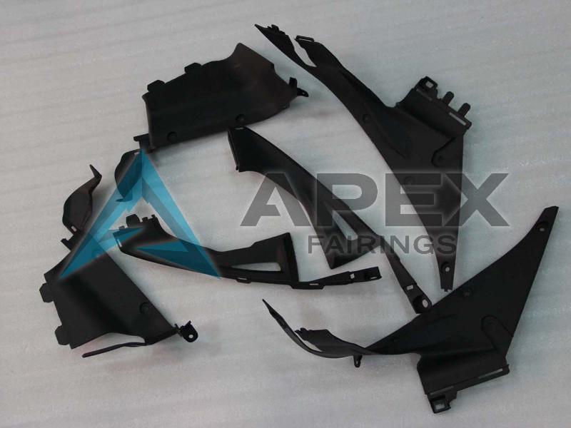 White Red Dark Blue HRC - Honda CBR600RR EURO Spec (2013-2023) ABS Fairings | Apex Fairings — view 4