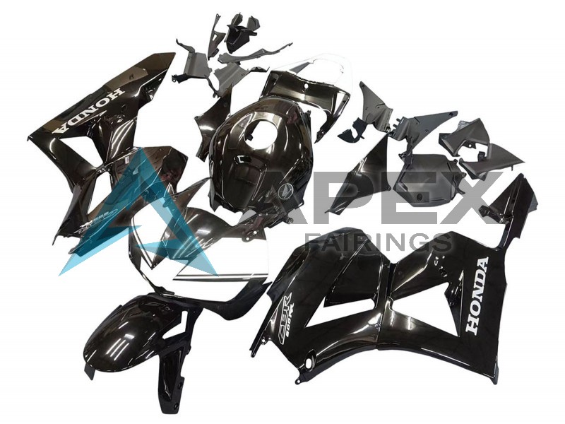 Glossy Black - Honda CBR600RR EURO Spec (2013-2023) ABS Fairings | Apex Fairings — view 3