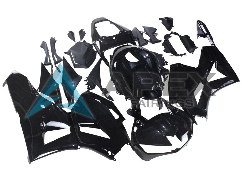 Glossy Black - Honda CBR600RR EURO Spec (2013-2023) ABS Fairings | Apex Fairings — view 2