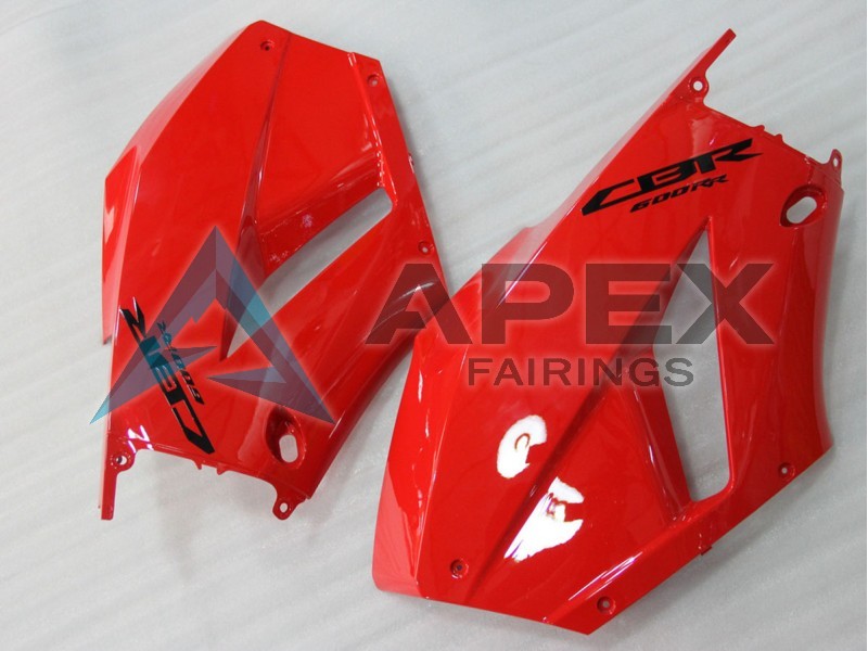 Red - Honda CBR600RR EURO Spec (2013-2023) ABS Fairings | Apex Fairings — view 3