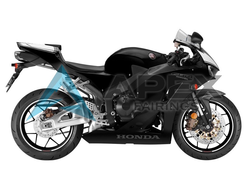 Glossy Black - Honda CBR600RR USA Spec (2013-2026) ABS Fairings | Apex Fairings — view 2