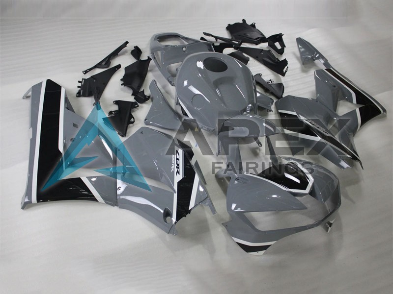 Nardo Grey Glossy Black - Honda CBR600RR USA Spec (2013-2026) ABS Fairings | Apex Fairings — view 2