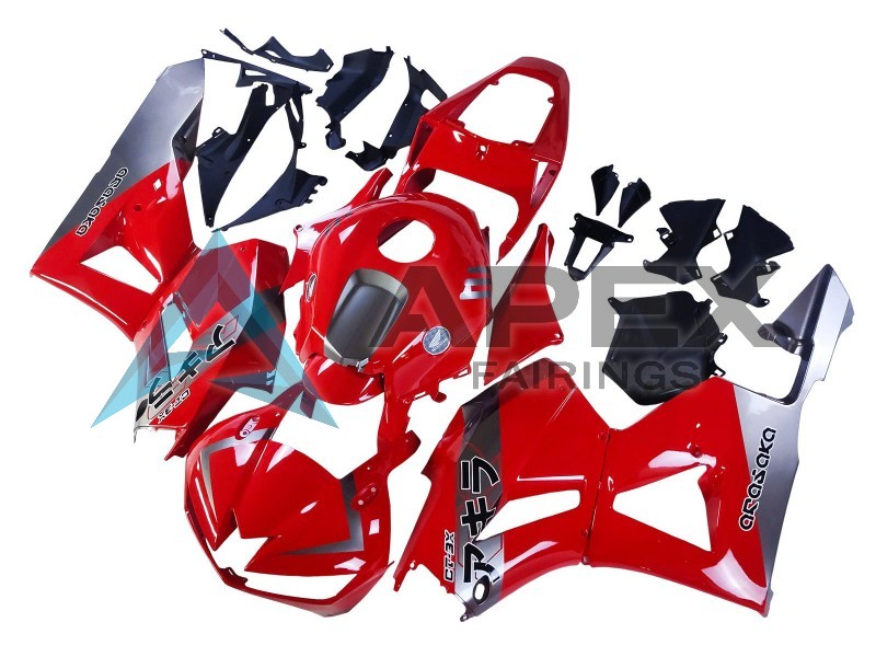 Silver Red - Honda CBR600RR USA Spec (2013-2026) ABS Fairings | Apex Fairings — view 2