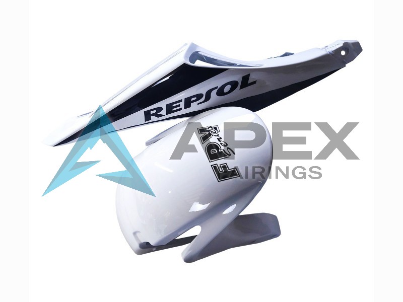 White Glossy Black Repsol - Honda CBR600RR USA Spec (2013-2026) ABS Fairings | Apex Fairings — view 4