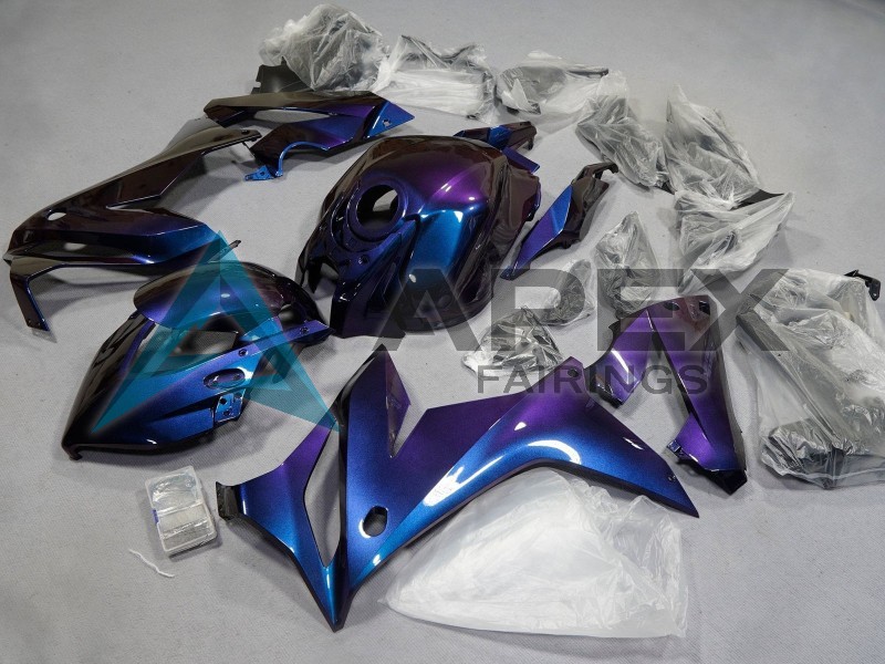 Chameleon Blue Purple - Honda CBR650R (2021-2023) ABS Fairings | Apex Fairings — view 2