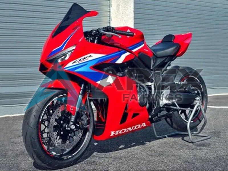 Red White Blue - Honda CBR650R (2023-2026) ABS Fairings | Apex Fairings — view 2