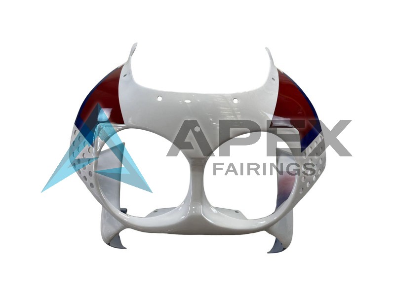 White Red Dark Blue  - Honda CBR900RR CBR893RR SC28 (1992-1993) ABS Fairings | Apex Fairings — view 4