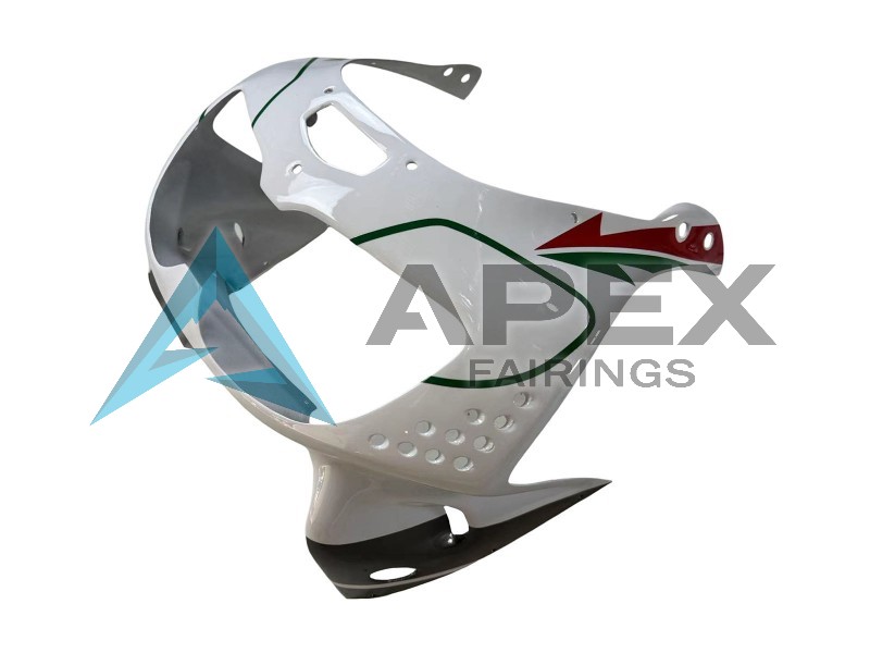 White Green Grey Glossy Black Castrol  - Honda CBR900RR CBR893RR SC33 (1996-1997) ABS Fairings | Apex Fairings — view 4