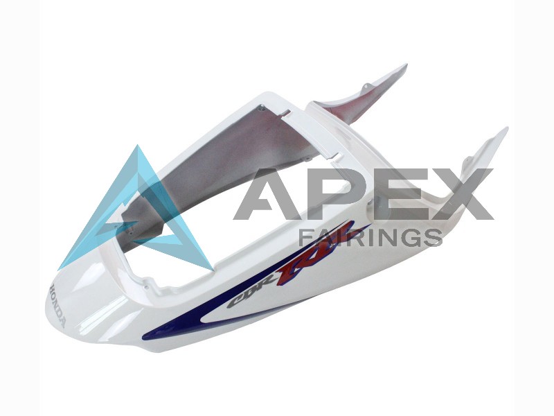 White Red Blue  - Honda CBR900RR CBR929RR SC44 (2000-2001) ABS Fairings | Apex Fairings — view 4