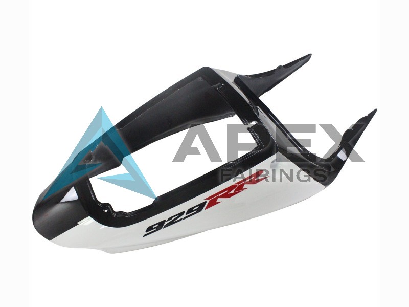 White Red Glossy Black Racing  - Honda CBR900RR CBR929RR SC44 (2000-2001) ABS Fairings | Apex Fairings — view 4