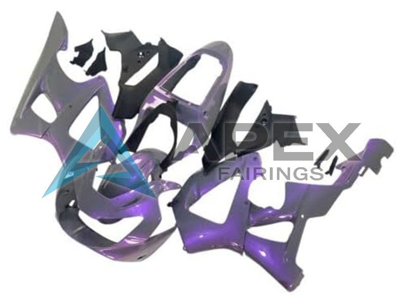 Chameleon Grey Dazz Pearl Purple  - Honda CBR900RR CBR929RR SC44 (2000-2001) ABS Fairings | Apex Fairings — view 2