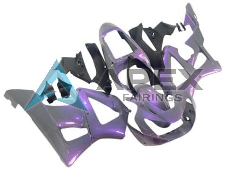 Chameleon Grey Dazz Pearl Purple  - Honda CBR900RR CBR929RR SC44 (2000-2001) ABS Fairings | Apex Fairings — view 3