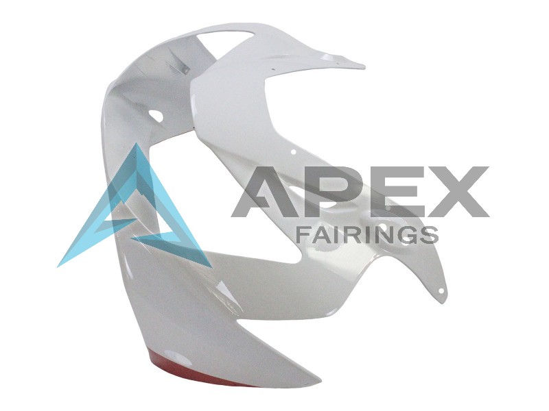 White Red  - Honda CBR900RR CBR929RR SC44 (2000-2001) ABS Fairings | Apex Fairings — view 4